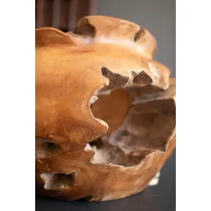 Teakwood Urn 3
