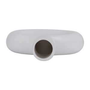 REIDGATE WHITE VASE 9 (IN) 7