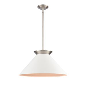 Cavendish 20'' Wide 1-Light Pendant - Brushed Nickel 1