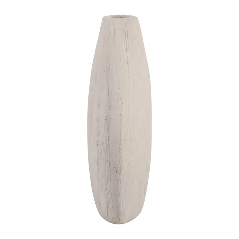 ERWINHOLM WHITE VASE 16 (IN)