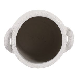 ZANE WHITE VASE 12 (IN) 8