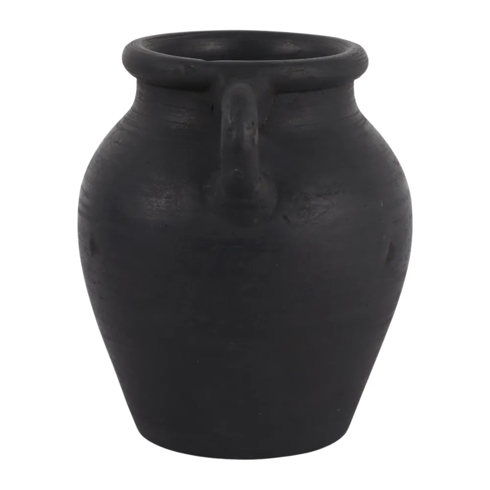 DRAKEWELL BLACK VASE 7 (IN)