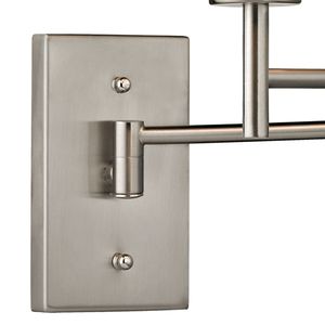 Carson 13'' High 1-Light Sconce - Brushed Nickel 3