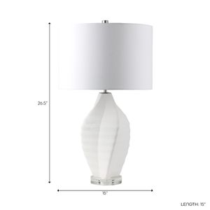 BIRCHVALE WHITE LAMP 27 (IN) 10