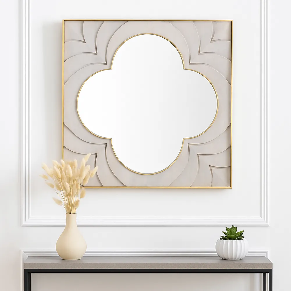 HARVEYWICK IVORY MIRROR 35 (IN)