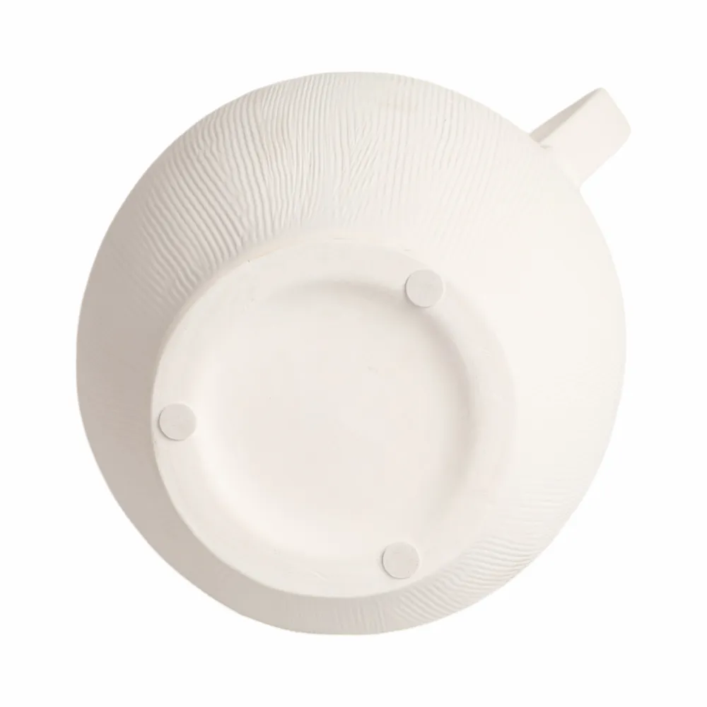 GARTONSHAW WHITE VASE 15 (IN)