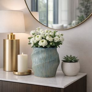DORSEYSTONE BLUE VASE 11 (IN) 10