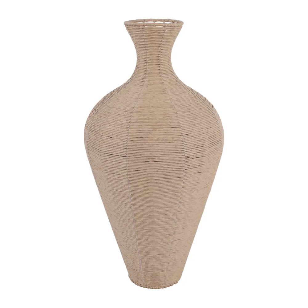 TANNERRIDGE BROWN VASE 24 (IN)