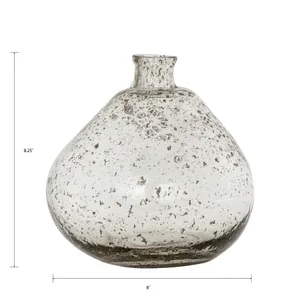 Tollington Vase - Short Clear 2