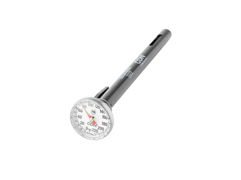 CDN Thermometer, Dial, Beverage/Frothing Small ProAccurate InstaRead 1