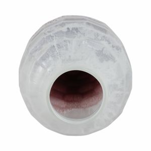 BRAMHOLM PINK GLASS VASE 16 (IN) 7