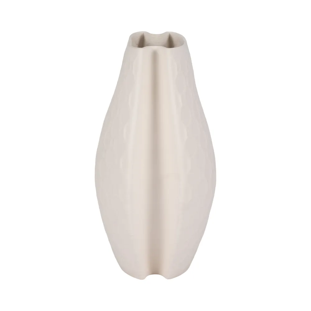 DILLONMOOR IVORY VASE 16 (IN)