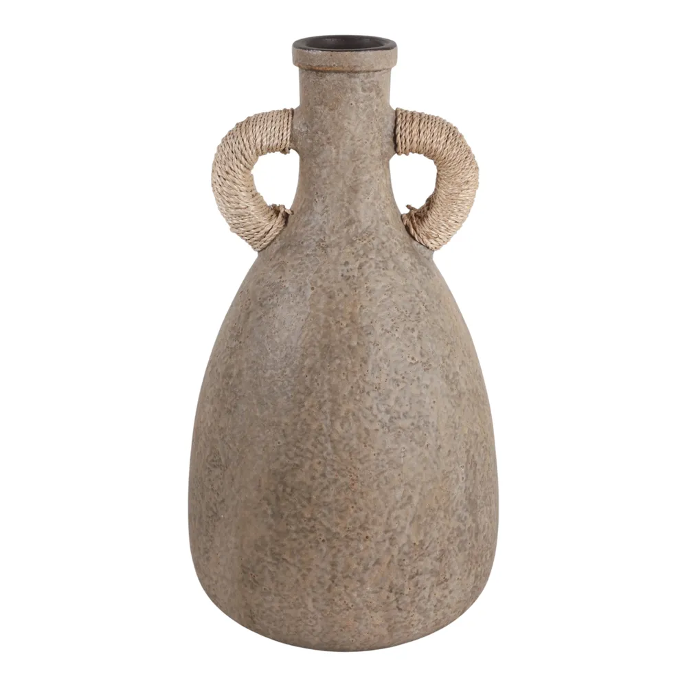 OPALVALE TAN VASE 18 (IN)