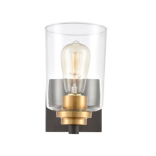 Robins 8'' High 1-Light Sconce - Matte Black