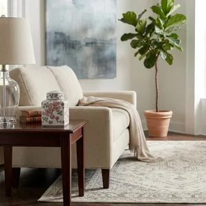 HARRISGATE BROWN CHINOISERIE 8 (IN) 2