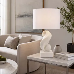 FLEMMINGMORE WHITE LAMP 26 (IN) 11