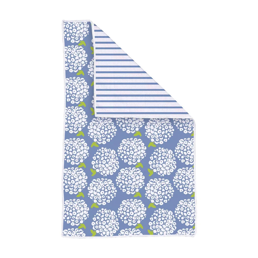 Hydrangea Delight Eco Kitchen Tea Towel