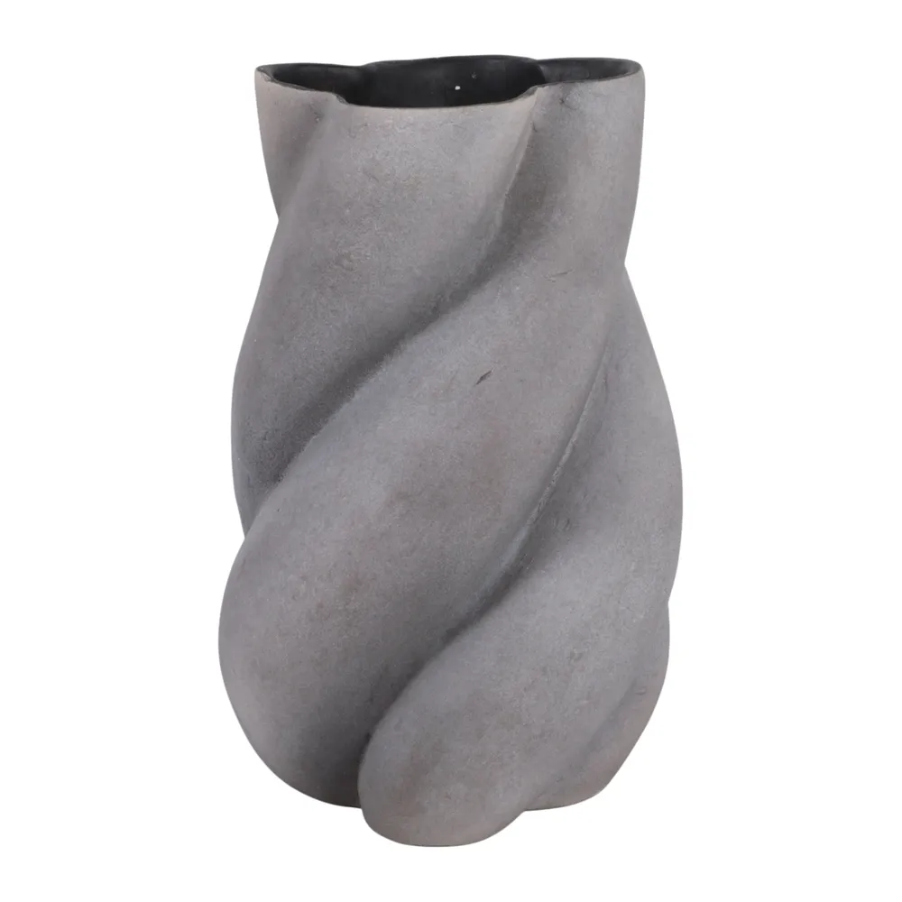 BROGANCREST GRAY VASE 15 (IN)