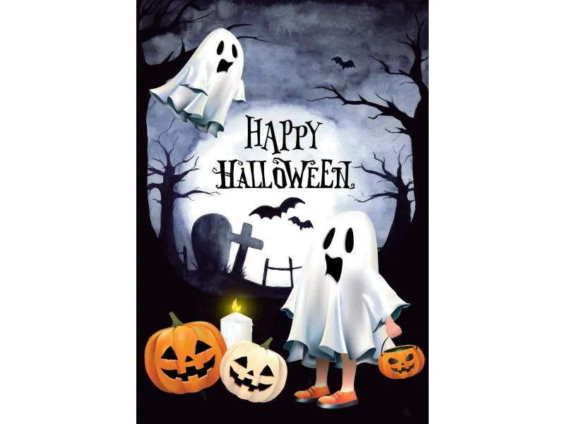 12X18IN HAPPY HALLOWEEN 1