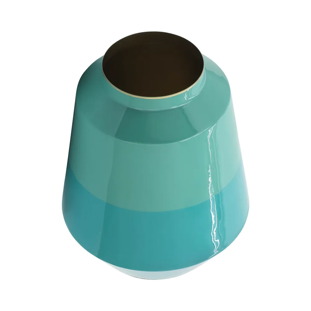 HELENAGROVE GREEN VASE 12 (IN)