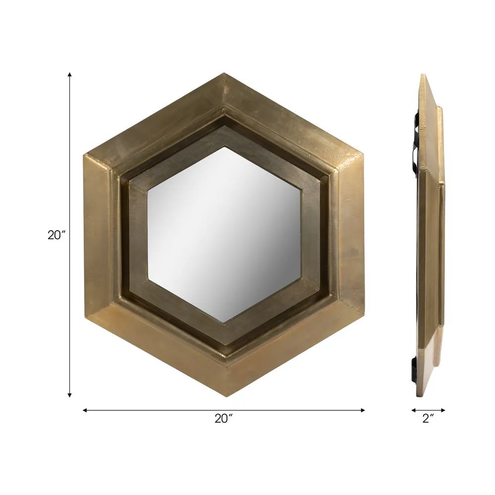 LOCHCROSS GOLD MIRROR 20 (IN)