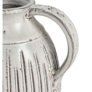 Muriel Pitcher - Small Aged White Glazed 4