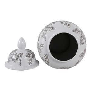 BARTONRUN WHITE CHINOISERIE 19 (IN) 7