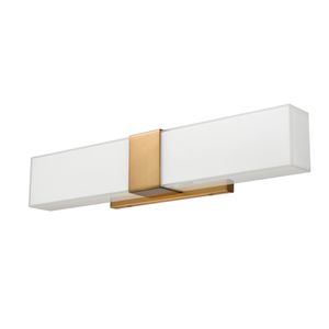Reciprocate 25'' Wide 2-Light Vanity Light - Aged Brass 3