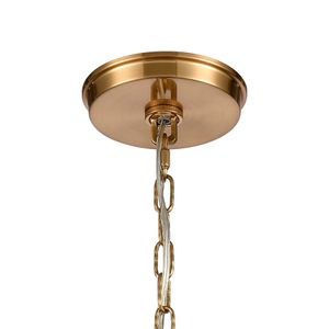Judy 16'' Wide 3-Light Pendant - Satin Brass 5