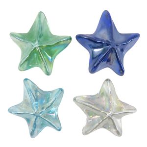 4" GLASS STARFISH 4-ASST 1