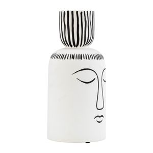 LOCHTON BLACK VASE 11 (IN) 4