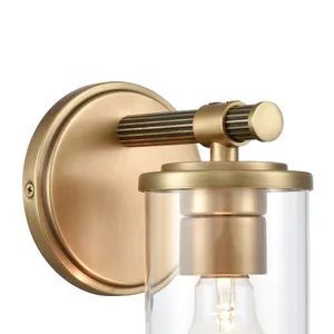 Burrow 5'' Wide 1-Light Vanity Light - Natural Brass 3