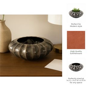 DORSETWOOD BLACK BOWL 7 (IN) 10