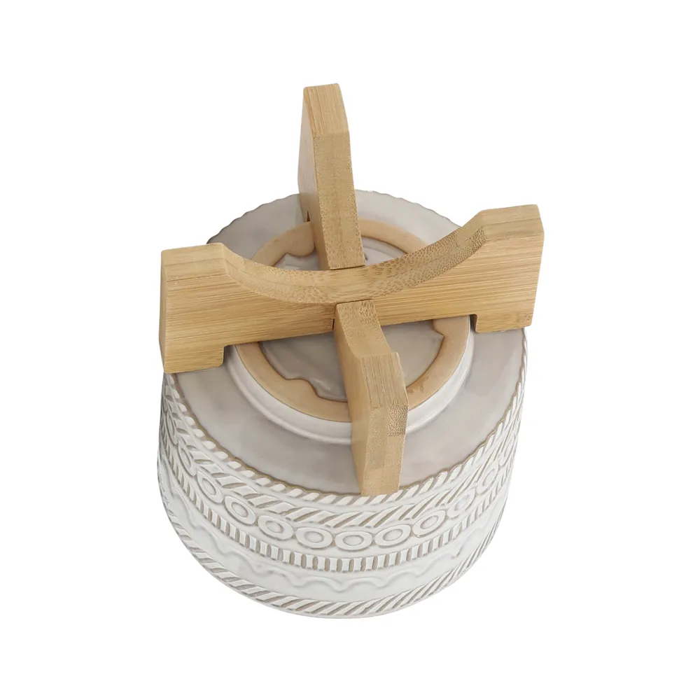 DORSETPORT IVORY PLANTER 8 (IN)