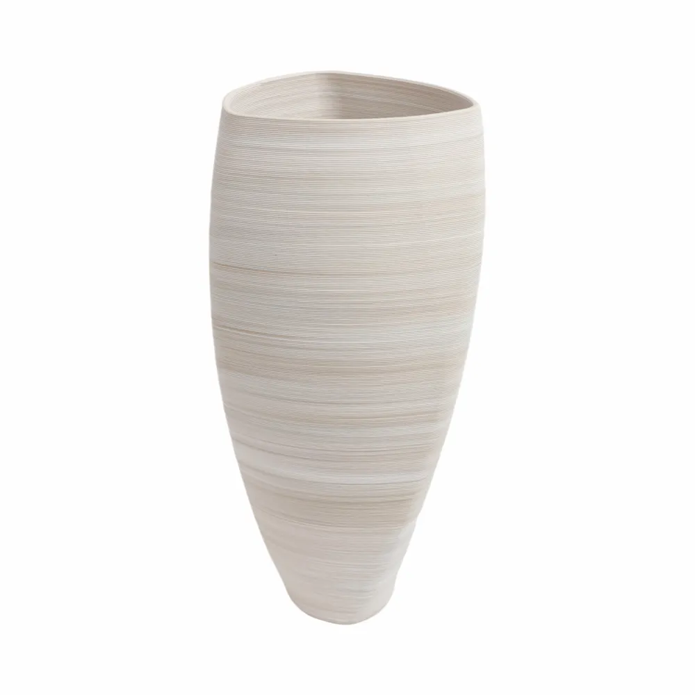 RIDLEYLAKE TAN VASE 14 (IN)