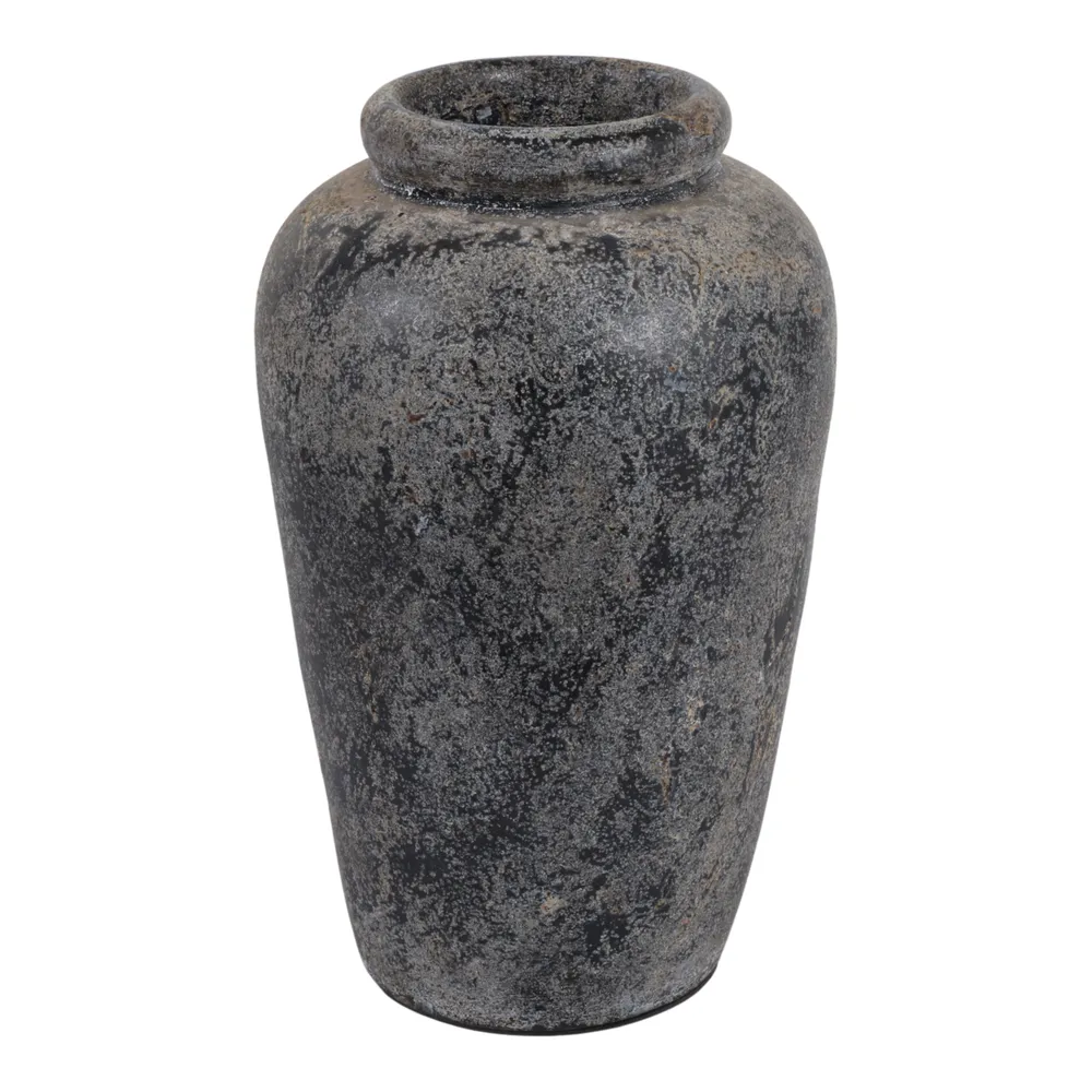 WILSONMOOR BLACK VASE 17 (IN)