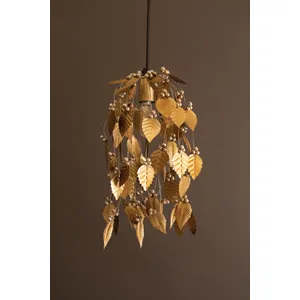 Antique Gold Vines Pendant Light 1