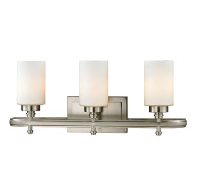 Dawson 23″ Wide 3-Light Vanity Light - Brushed Nickel