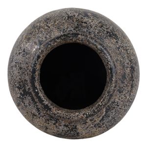 WILSONMOOR BLACK VASE 12 (IN) 7