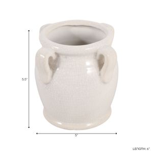 KENDALLPORT WHITE PENCIL CUP 6 (IN) 9