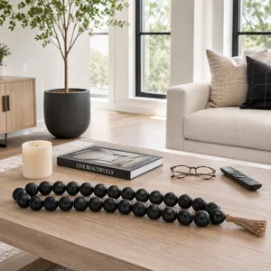 FORDHAMLEY BLACK BEAD 2 (IN) 2