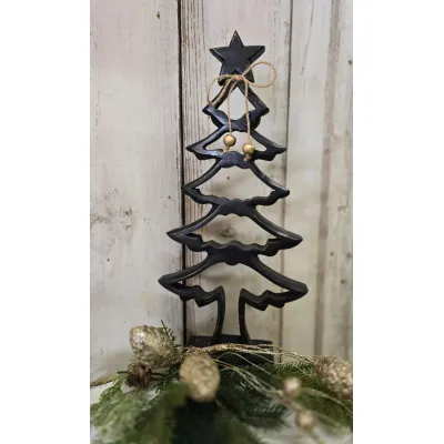 Large Antique Black Tree 8x17in