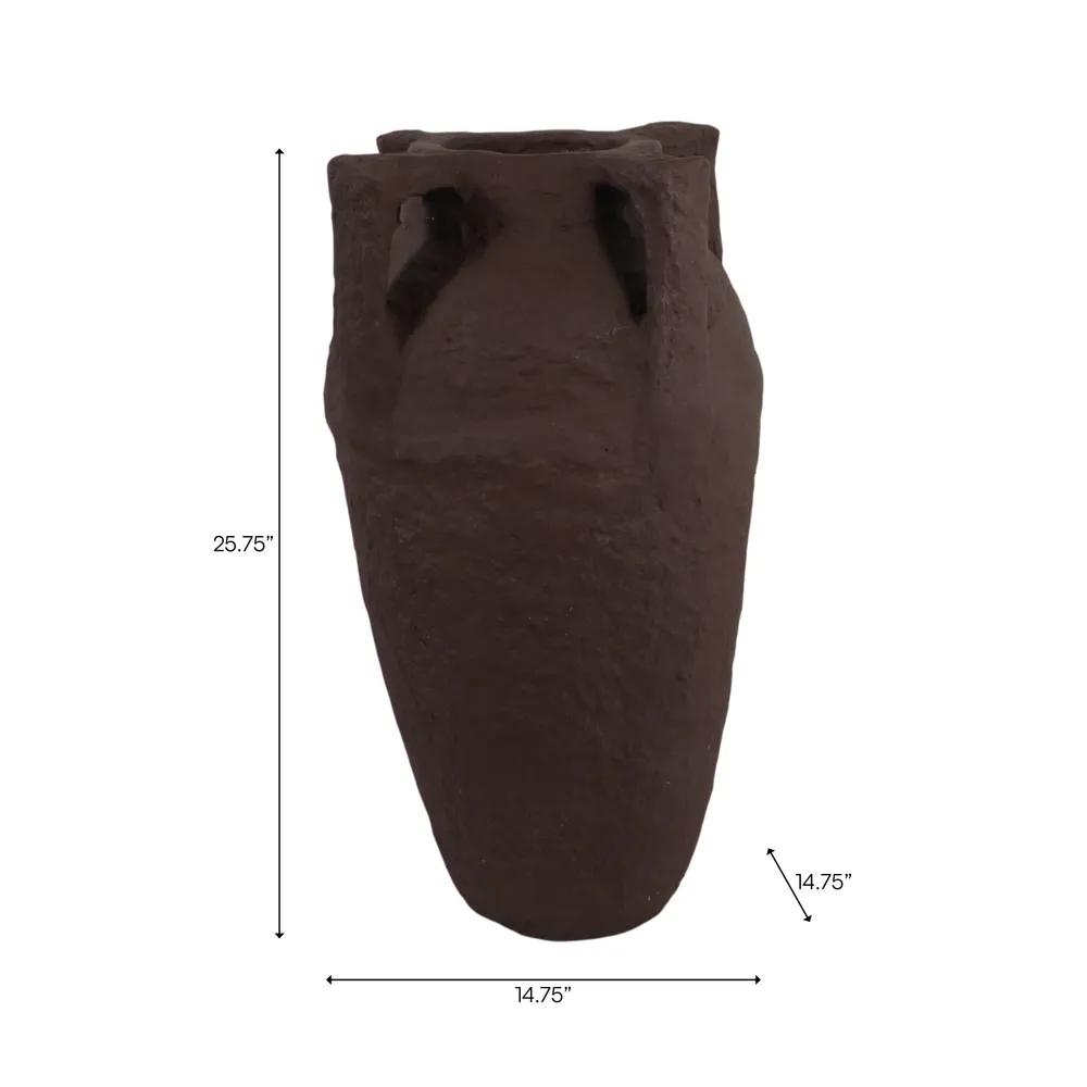 WATSONLAND BROWN VASE 26 (IN)