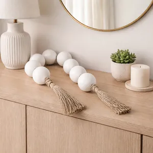 HAWLEYHAVEN WHITE BEAD 4 (IN) 10