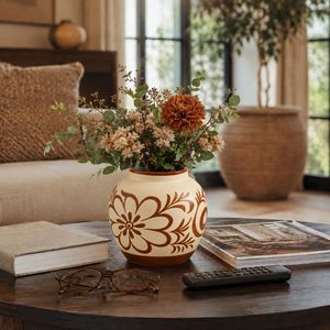 LEILAWORTH BROWN VASE 6 (IN) 2