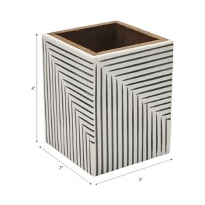 CHLOEBURN BLACK PENCIL CUP 4 (IN) 9