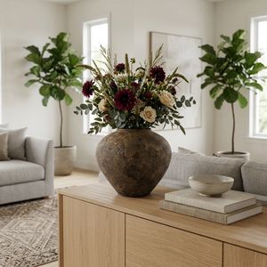 PALMERTON BROWN VASE 11 (IN) 11