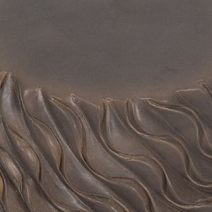 DEWEYHOLM BROWN GARDEN STOOL 20 (IN) 5