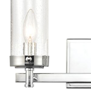 Melinda 15'' Wide 2-Light Vanity Light - Polished Chrome 2