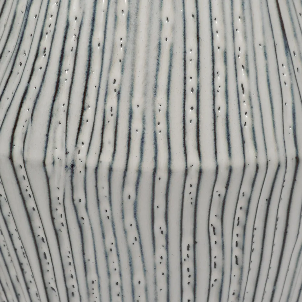 WRENTON WHITE VASE 15 (IN)